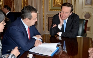 Minister Dacic meets with Senator Chris Murphy