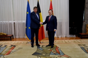 Minister Dacic meets with Jan Jambon