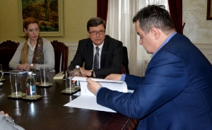 Minister Dacic meets with Vladimir Rakhmanin