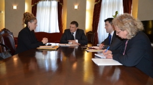 State Secretary Ivica Toncev meets with Olga Ravasi