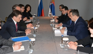 Minister Dacic meets with the First Deputy Minister of Industry and Trade of the Russian Federation