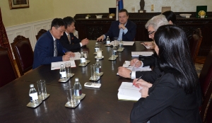 Minister Dacic meets with Ri Pyong Du
