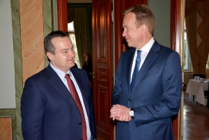 Minister Dacic meets with MFA of Norway