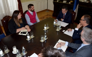 Minister Dacic meets with representatives of the Initiative OPENS 2019