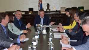 Minister Dacic meets with Zahir Tanin
