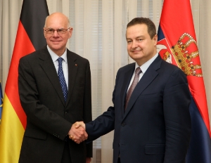 Minister Dacic meets with Norbert Lammert