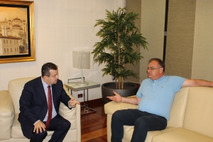 Minister Dacic welcomed Mladen Ivanic