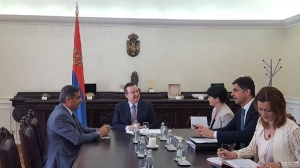 Meeting of Minister Dacic with the Ambassador of Jordan