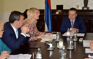 Minister Dacic meets with the delegation of the Monitoring Committee of the PACE