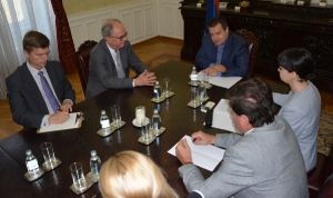 Meeting of Minister Dacic with Ambassador of Canada