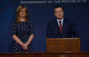 Meeting of Minister Dacic with Ekaterina Zaharieva