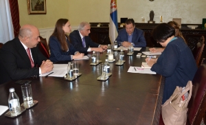 Meeting of Minister Dacic with Polad Bülbüloğlu