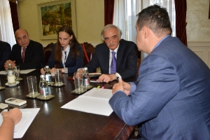 Meeting of Minister Dacic with Polad Bülbüloğlu