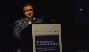Minister Dačić at the opening ceremony