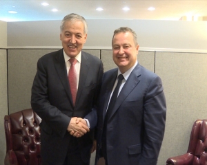 Meeting Dacic - MFA of Tajikistan