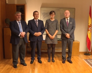 Meeting of Minister Dacic with Parliamentary Speaker of the Autonomous Region of Aragon