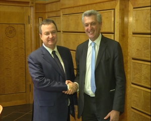 Meeting of Minister Dacic with Filippo Grandi