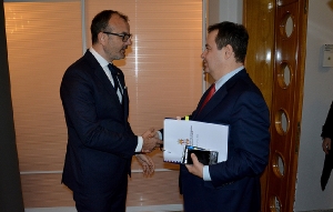 Dacic with the Ambassadors of EU Member States