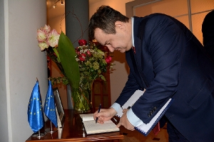 Dacic with the Ambassadors of EU Member States