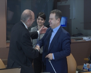 Minister Dacic - Professor Dr. Gideon Greif