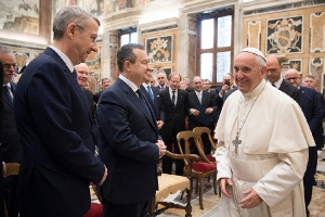 Dacic - Pope Francis