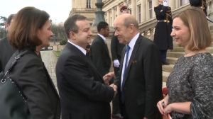 Ivica Dacic - Jean-Yves Le Drian