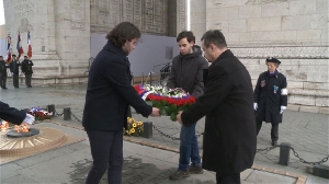 Laying of wreaths