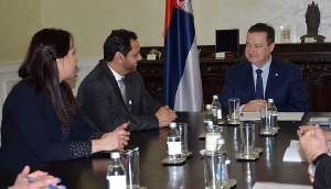 Ivica Dacic - H.E. Mubarak Saeed Ahmed Barasheed Al Dhaheri