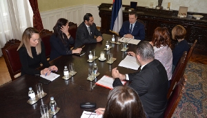 Ivica Dacic - H.E. Mubarak Saeed Ahmed Barasheed Al Dhaheri
