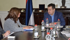 Ivica Dacic - Mrs. Nada Al Akl.