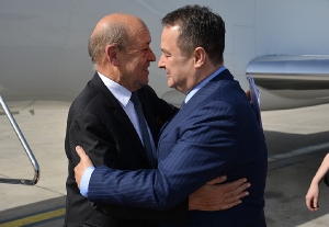 Ivica Dacic - Jean Yves Le Drian