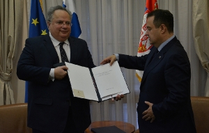 Ivica Dacic - Nikolaos Kotzias 