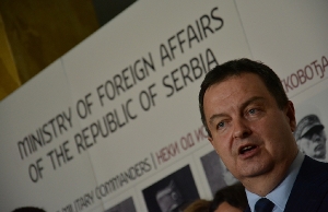 Ivica Dacic and Professor Dr. John Stevenson