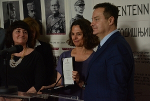 Ivica Dacic and Professor Dr. John Stevenson