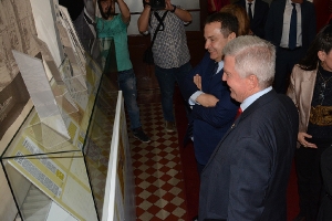 Ivica Dacic and Professor Dr. John Stevenson