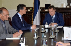 Ivica Dacic - H.E.  Mohammed Amine Belhaj