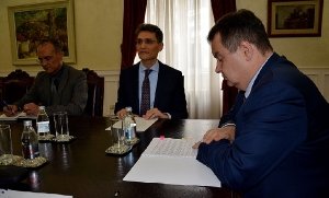 Ivica Dacic - H.E.  Mohammed Amine Belhaj