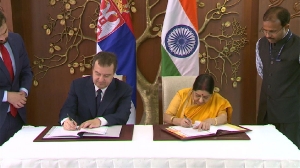 Ivica Dacic - Mrs. Sushma Swaraj