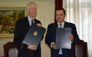 Ivica Dacic - Stéphane Dion