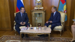 Meeting Dacic - Lavrov