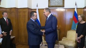 Meeting Dacic - Lavrov