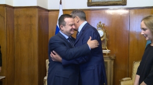 Meeting Dacic - Lavrov