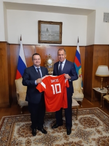 Meeting Dacic - Lavrov