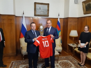 Meeting Dacic - Lavrov