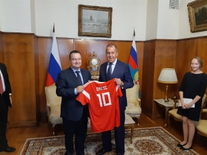 Meeting Dacic - Lavrov