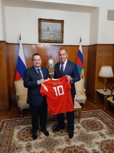 Meeting Dacic - Lavrov