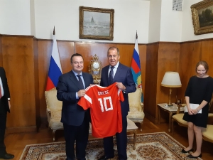 Meeting Dacic - Lavrov