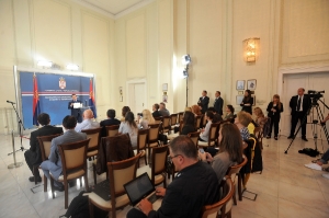 Press conference by Minister Dacic