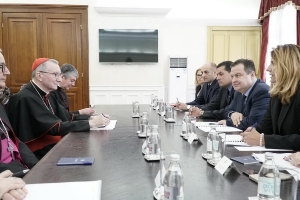 Meeting of Minister Dacic with Cardinal Pietro Parolin