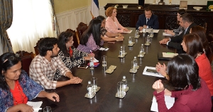 Ivica Dacic with delegation of Indian journalists